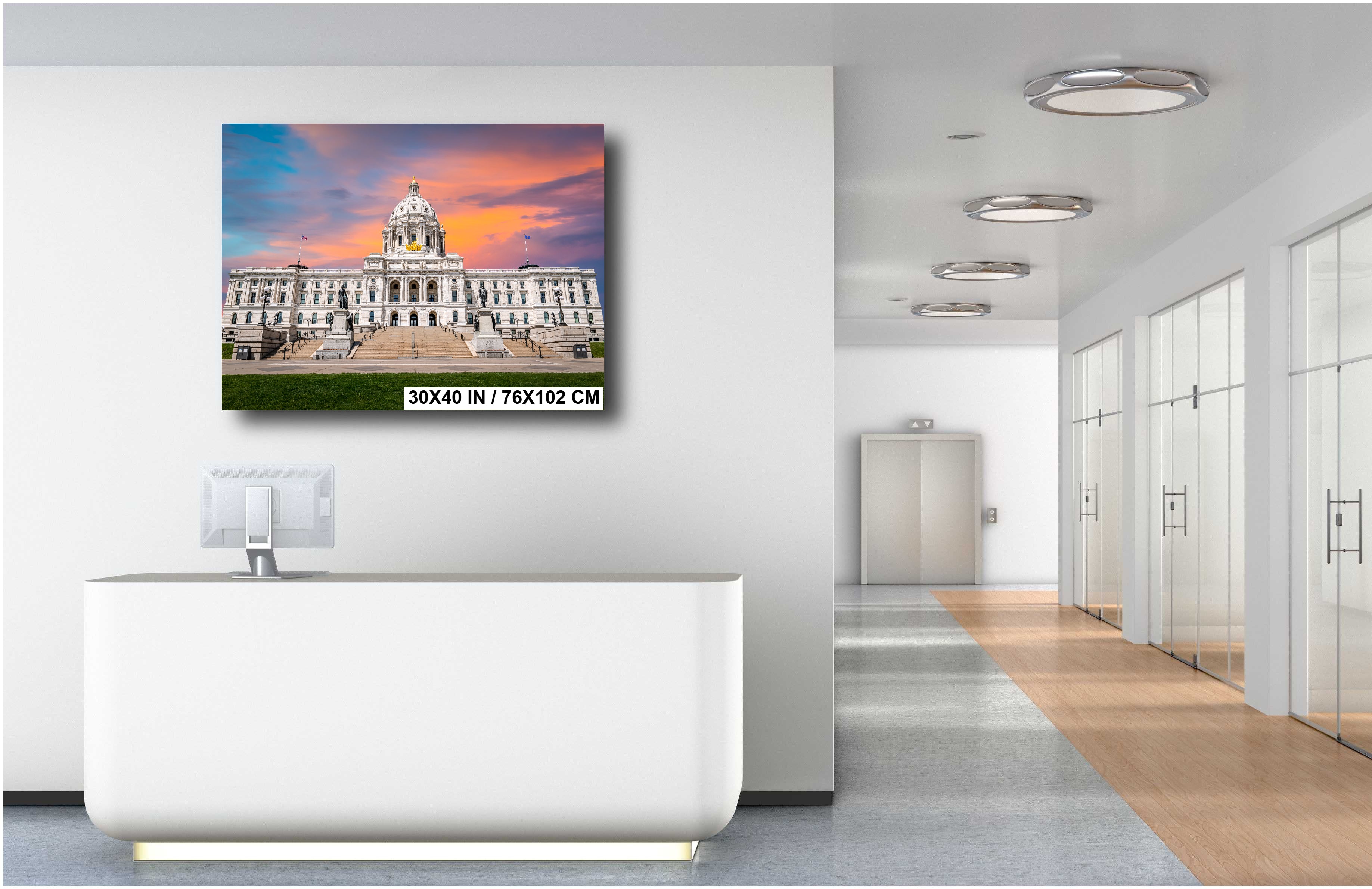 Minnesota State Capitol: St. Paul History Museum Wall Art