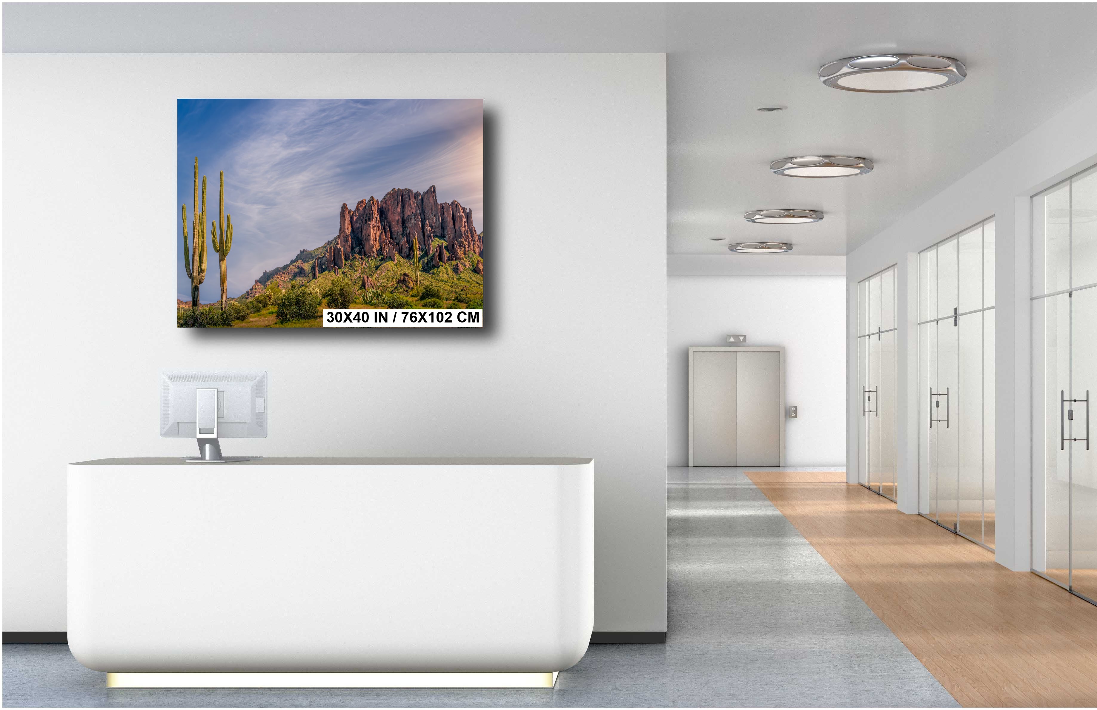 Lost Dutchman State Park Arizona Desert Landscape Photography Wall Art