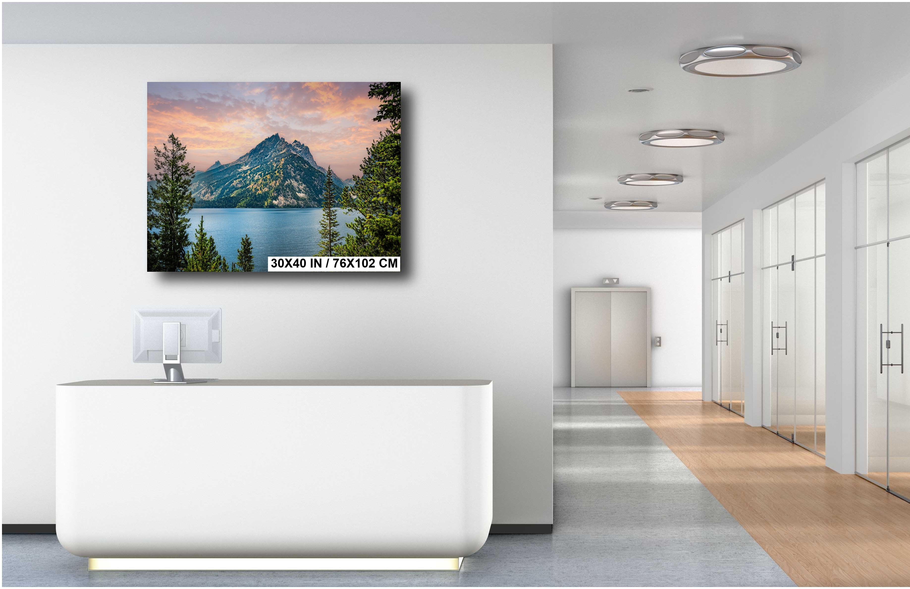 Jenny Lake Grand Teton National Park Print: Wyoming Mountain Photography