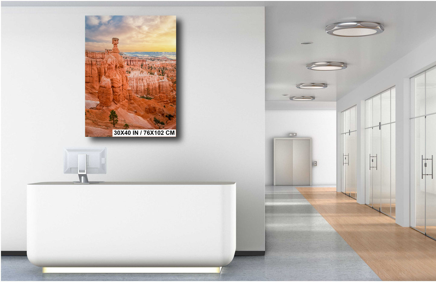 Bryce Canyon 'Thor's Hammer' Rock Formation Art Print