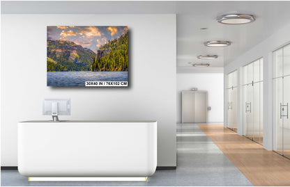 Gates of the Mountains Print: Missouri River, Helena National Forest Wall Art