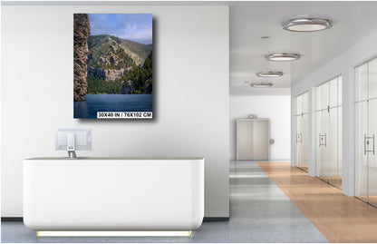 Gates of the Mountains, Montana Print: Rocky Shoreline Wall Art