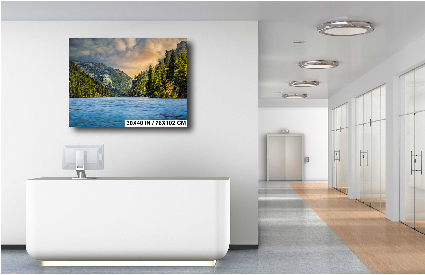 Gates of the Mountains, Montana: Missouri River Wall Art Print