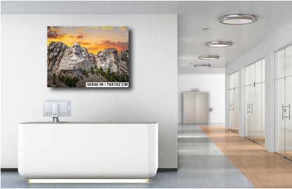 Mount Rushmore: Black Hills South Dakota Landscape Photography Wall Art