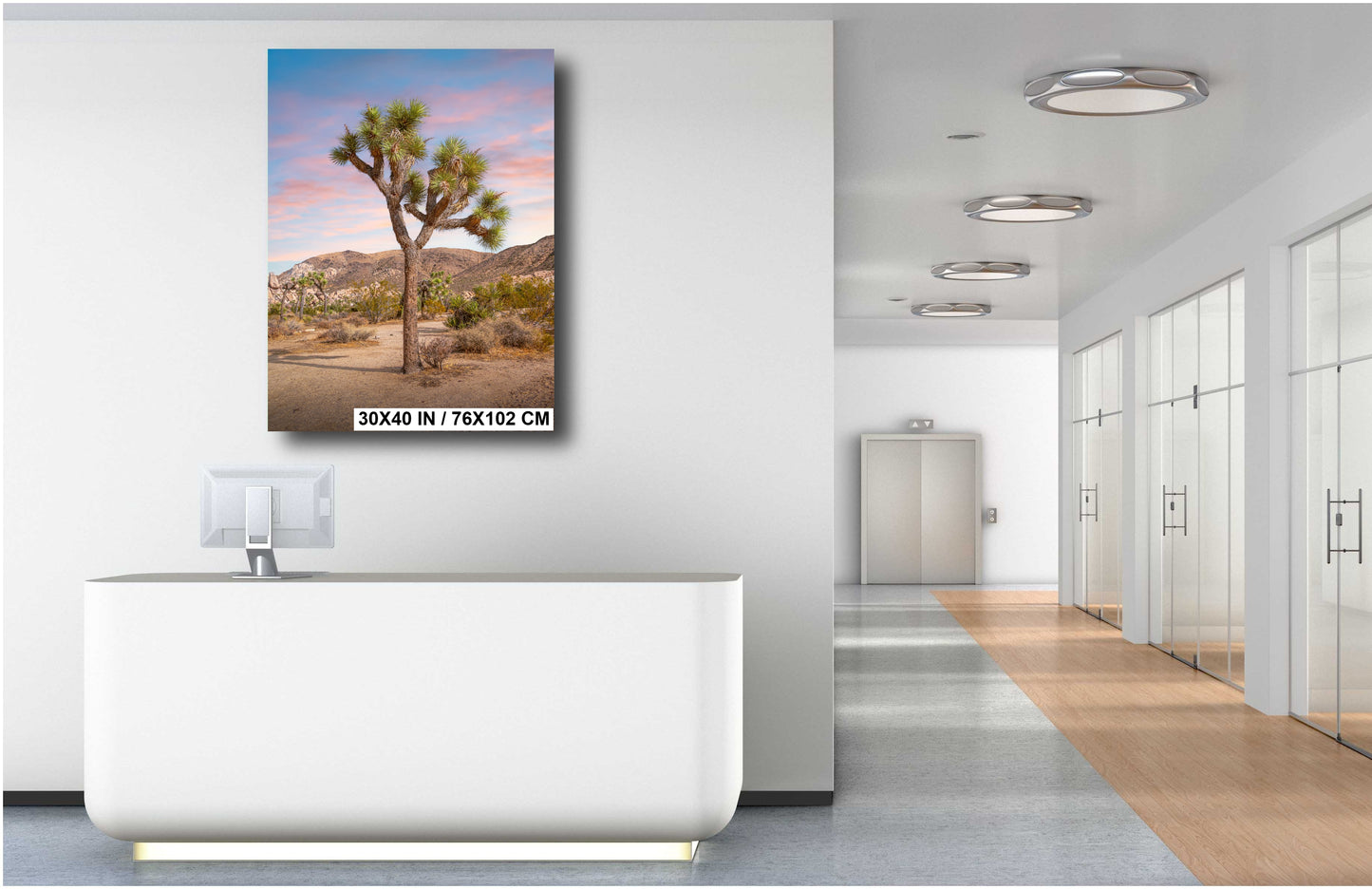 Joshua Tree Wall Art – California Desert Landscape Print on Premium Photo Paper