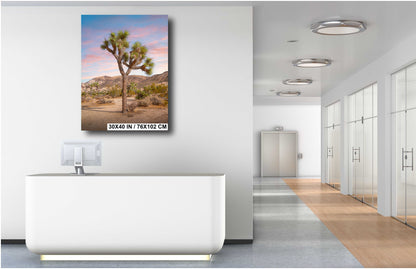 Joshua Tree Wall Art – California Desert Landscape Print on Premium Photo Paper