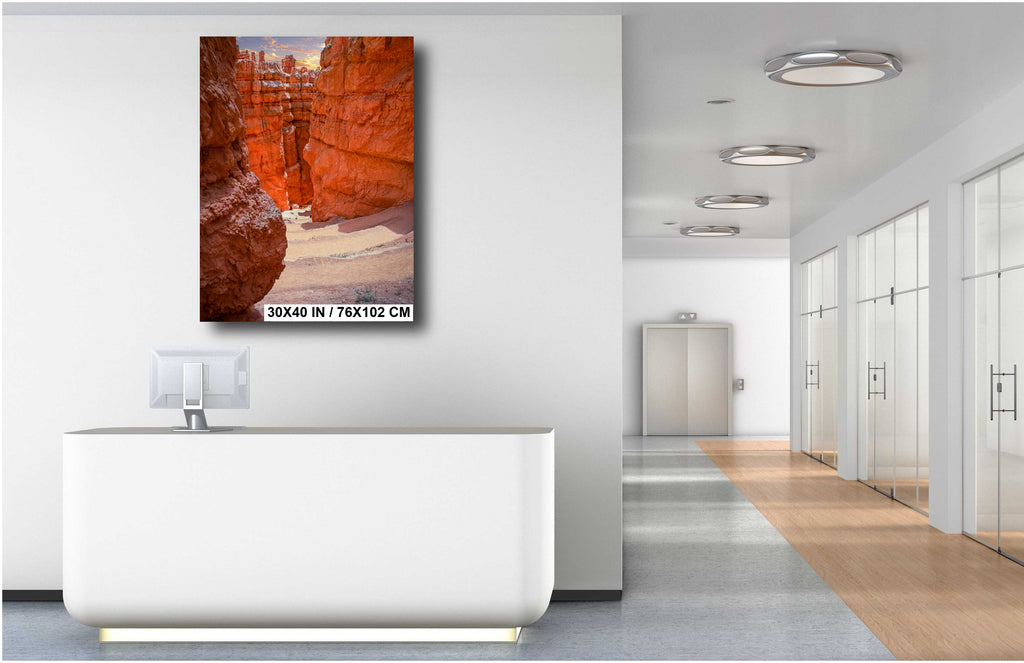 Red Rock Symphony: Wall Street Bryce Canyon Print Utah Portrait Photography