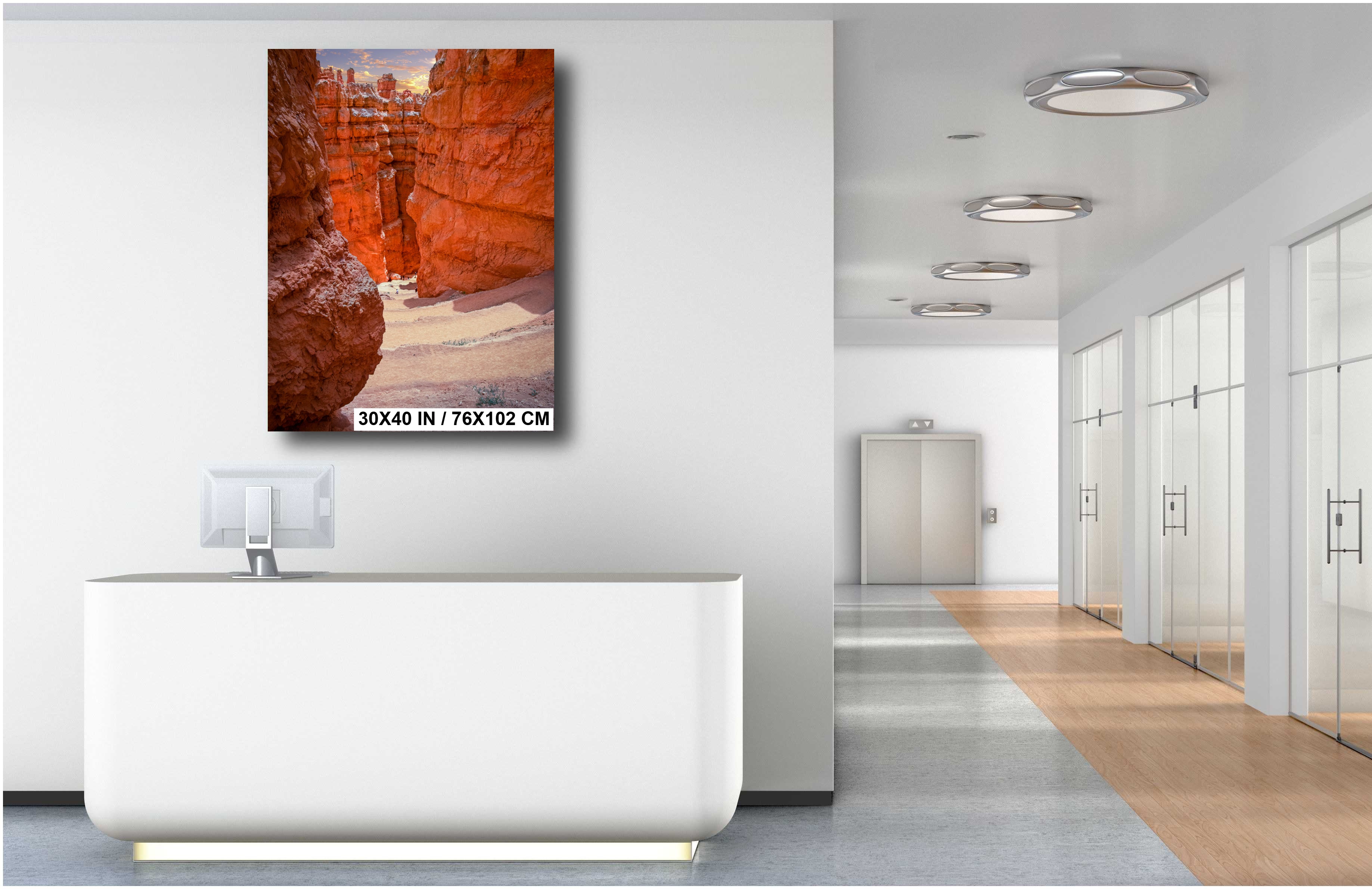 Red Rock Symphony: Wall Street Bryce Canyon Print Utah Portrait Photography