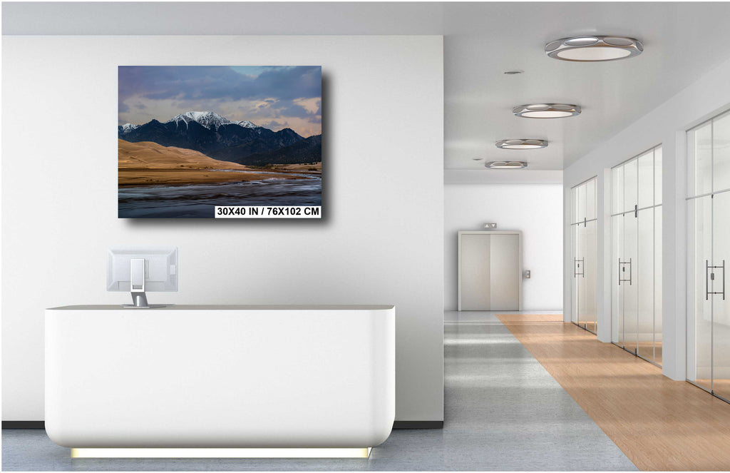 Sands of Serenity: Great Sand Dunes National Park Colorado Landscape Wall Art Home Decor