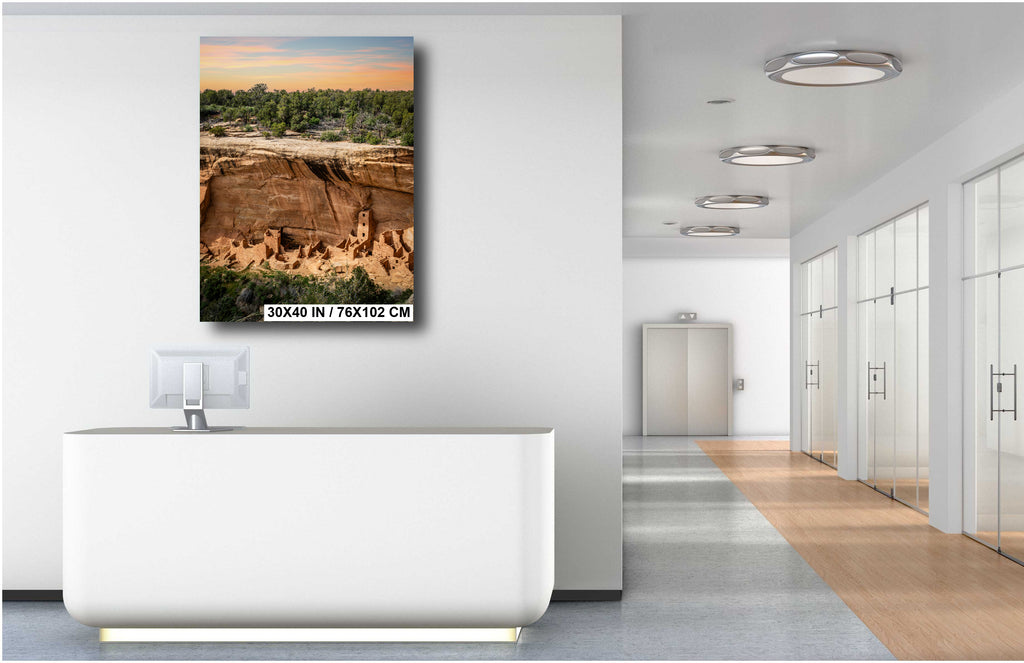 Square Tower House Print: Mesa Verde National Park Wall Art