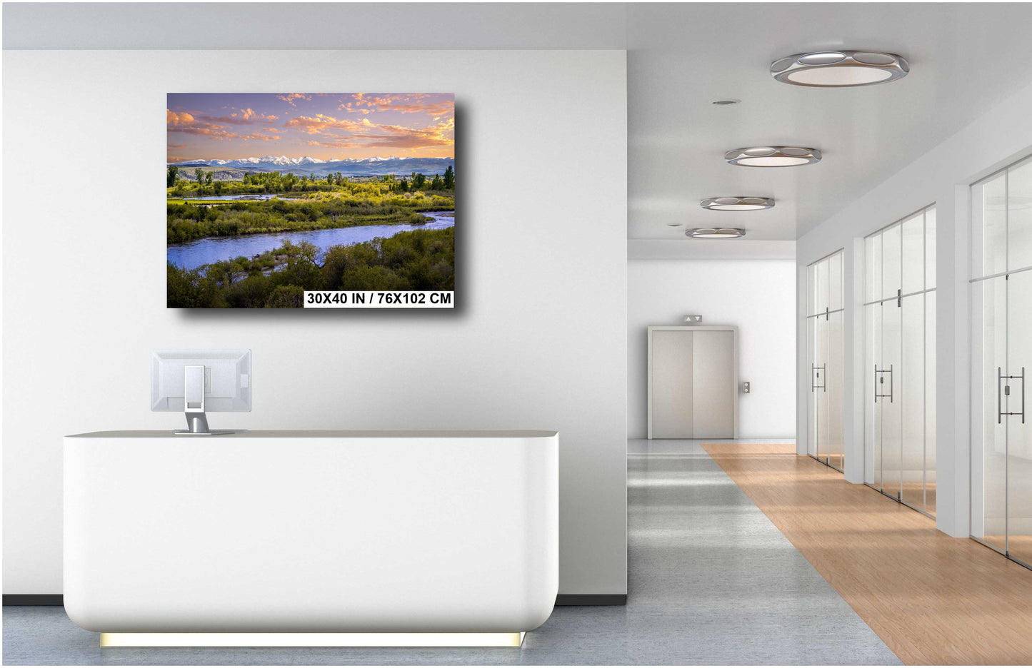 Missouri Headwaters Print: Three Forks Montana Waterscape Photography
