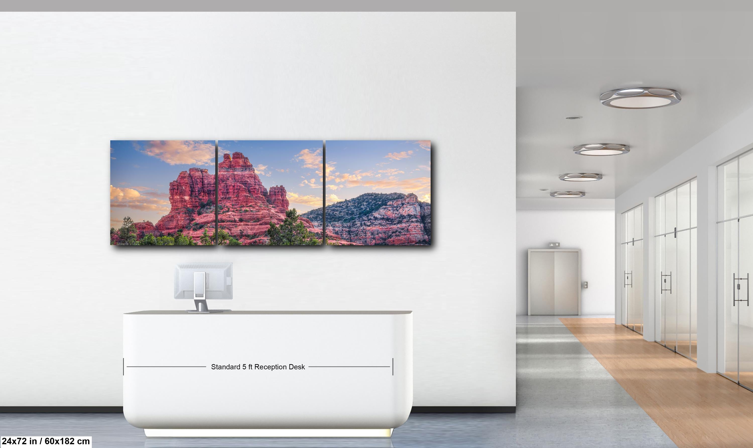 Sedona Bell Rock Hike Photography Print, Red Rock Landscape, Arizona Desert Wall Art, Southwest Home Decor