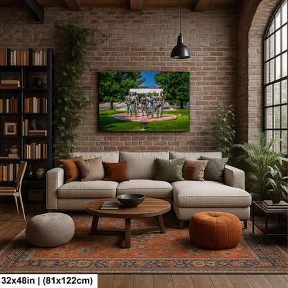 Little Rock Nine Memorial Print, Civil Rights Photography, Arkansas Wall Art