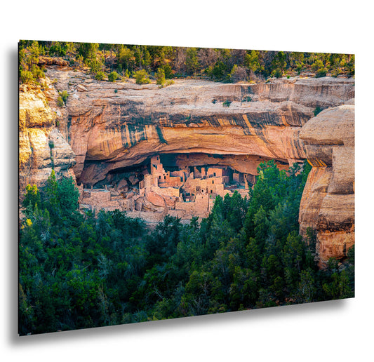 Spruce Tree House Mesa Verde National Park Photography Print, Cortez Colorado Wall Art, Ancestral Puebloan Ruins Decor