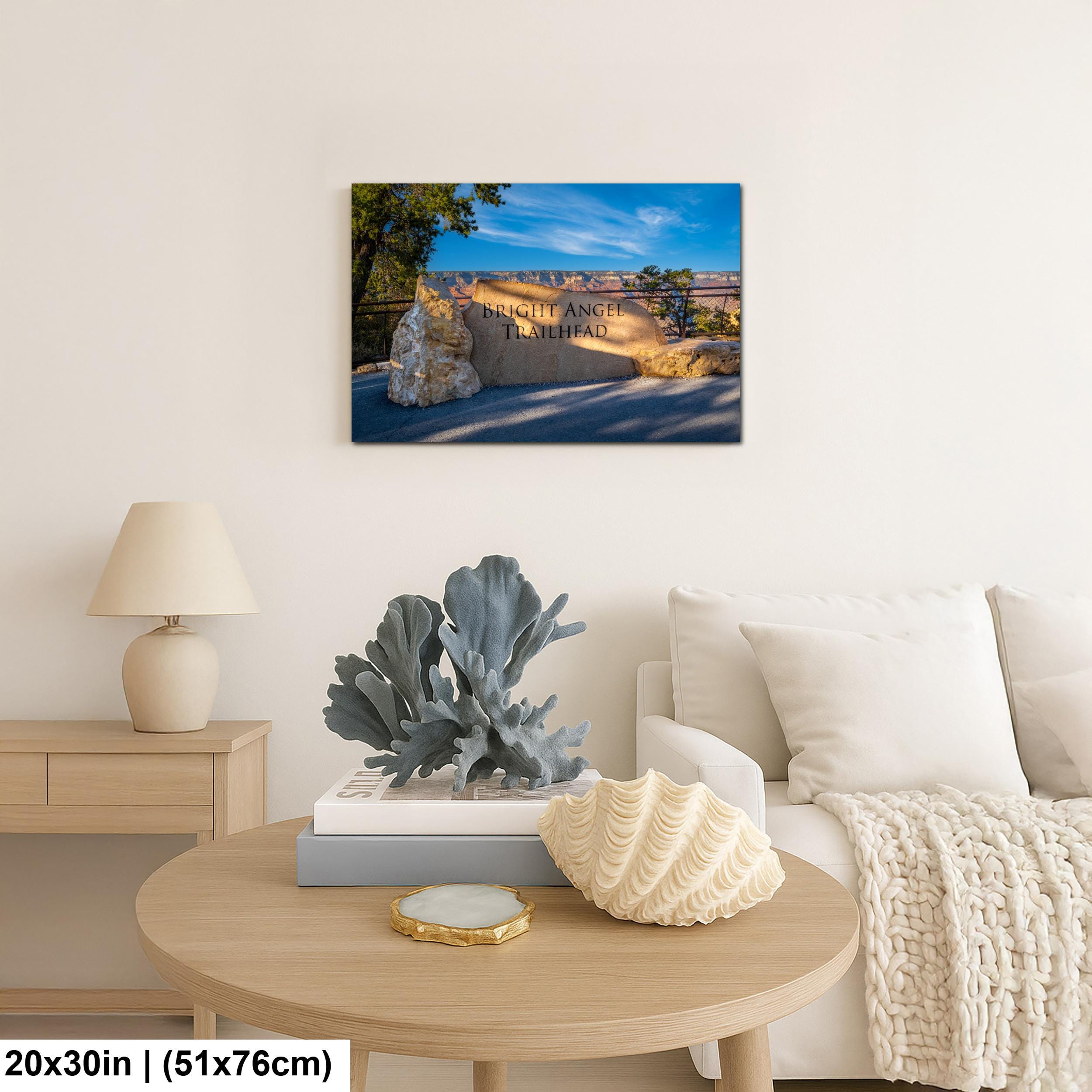 Bright Angel Trailhead Grand Canyon Photography Wall Art