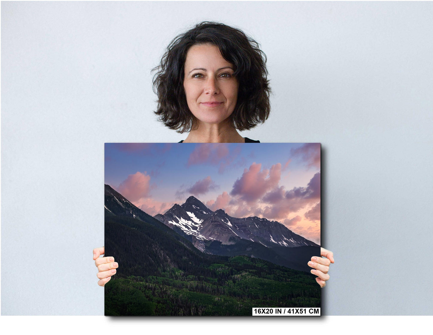 Telluride Sunset Photography Print: San Juan Mountains, Colorado Alpine Landscape