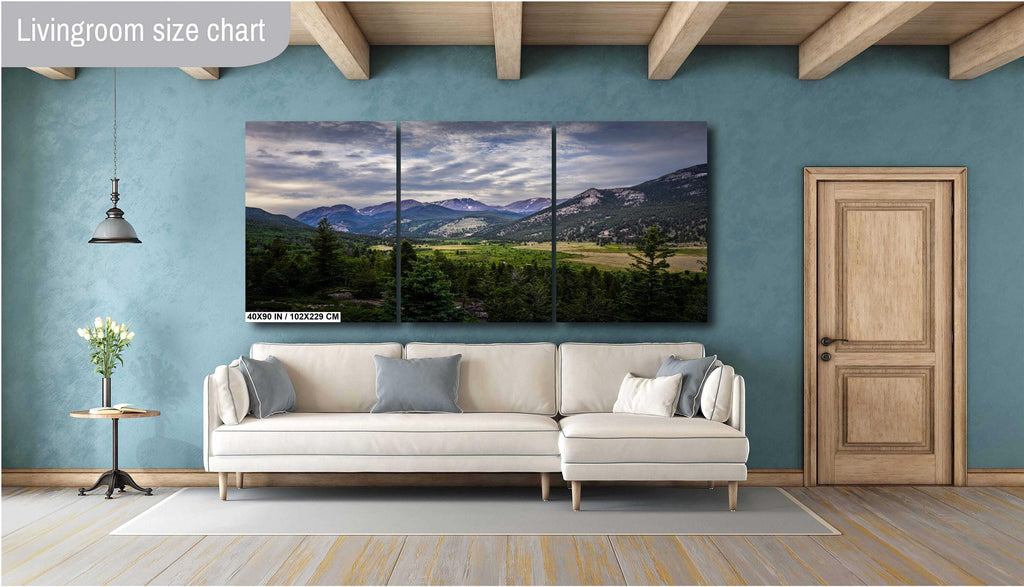 Rocky Mountain Colorado Print: Highlands Landscape Photography Wall Art