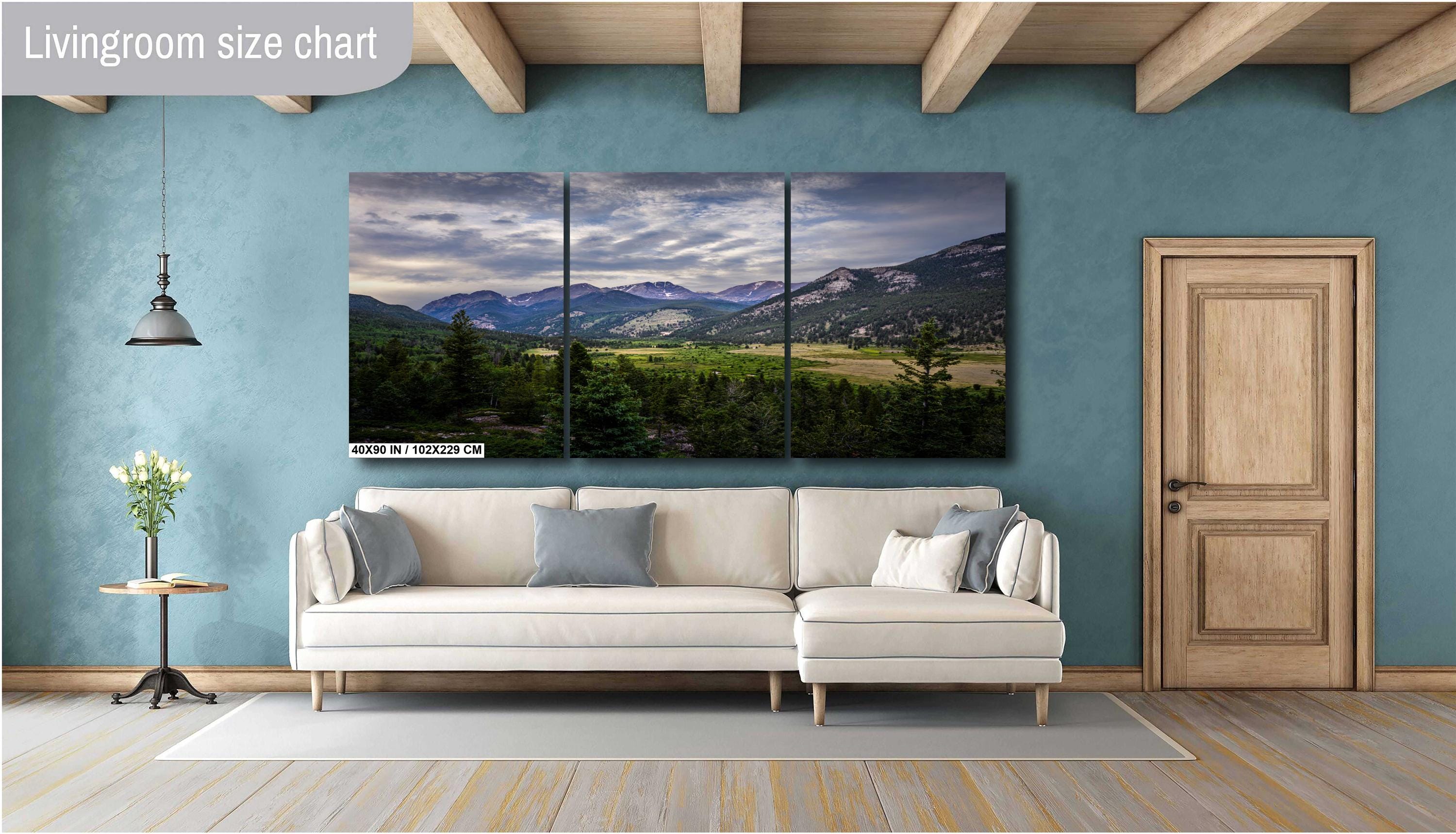 Rocky Mountain Colorado Print: Highlands Landscape Photography Wall Art
