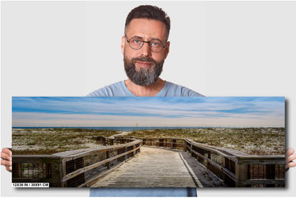 Passage to Perdido: Perdido Key Discovery Trail Print Wall Art Johnson Beach Gulf Islands National Seashore Aluminum/Acrylic/Metal/Canvas