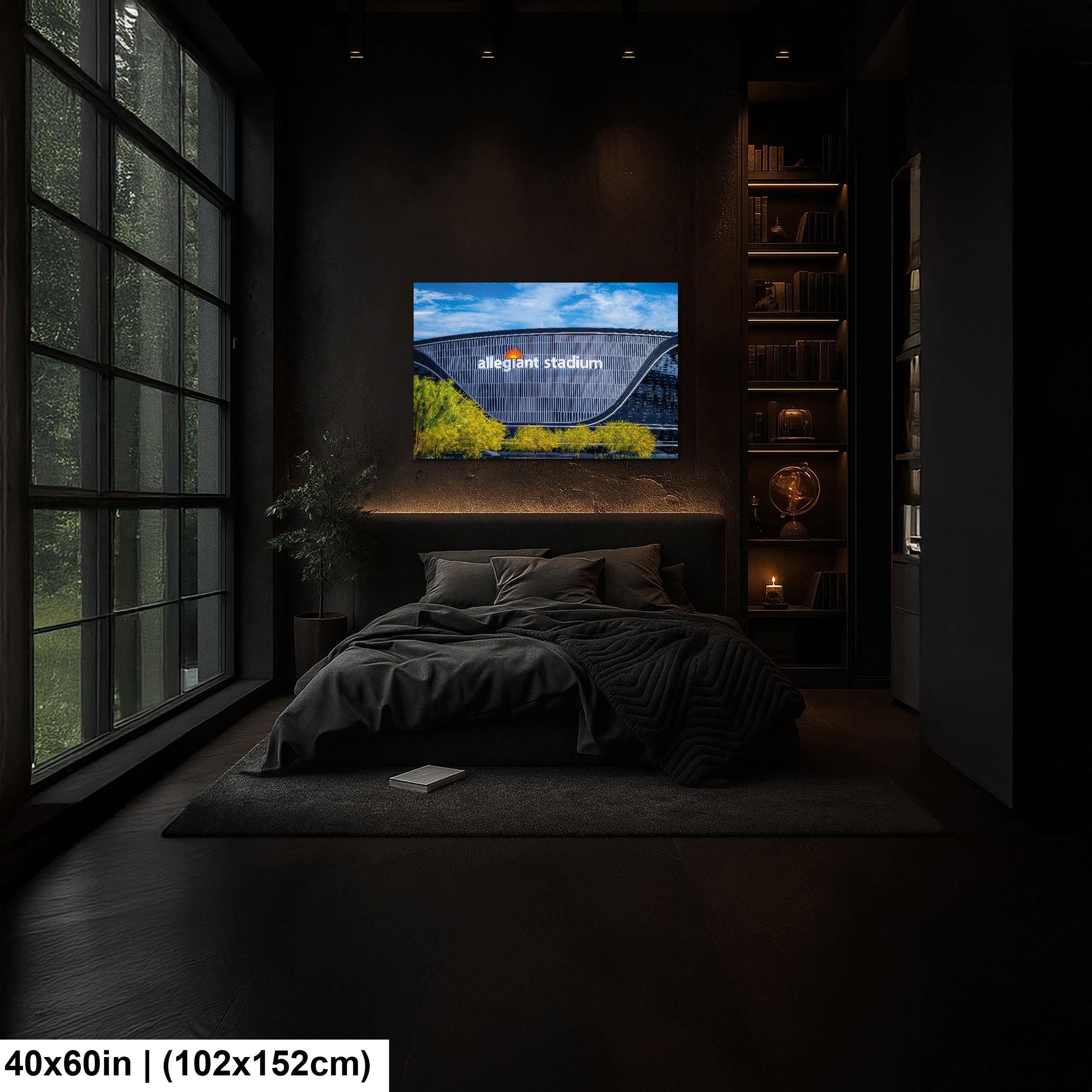 Allegiant Stadium: Las Vegas Nevada Raiders Football Photography Wall Art