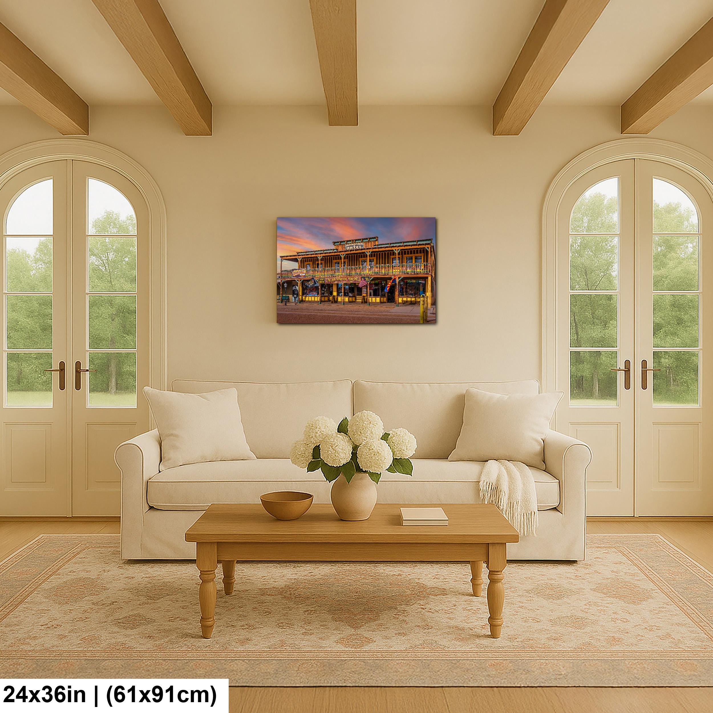 T. Miller’s Tombstone Mercantile Hotel Arizona Western Photography Wall Art