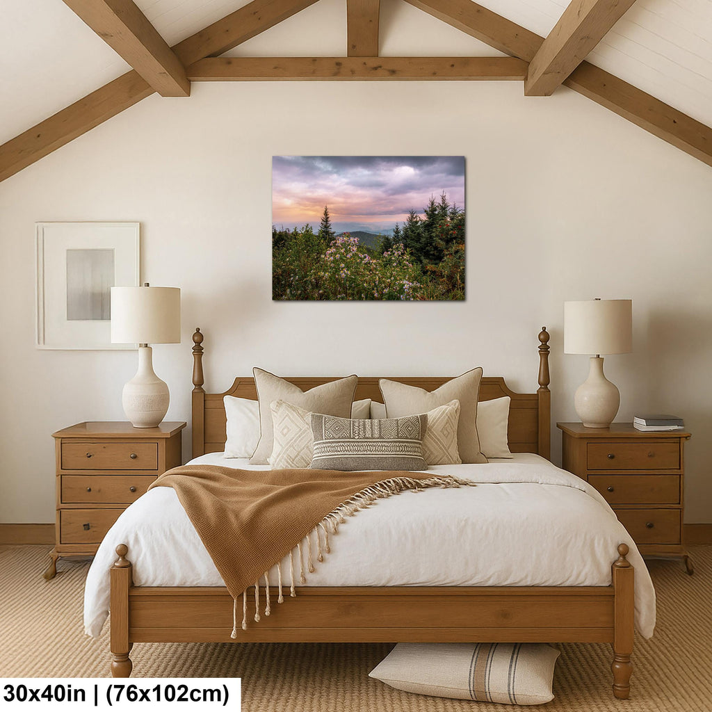 Mountain Wildflowers: Great Smoky Mountains Tennessee Photography Wall Art