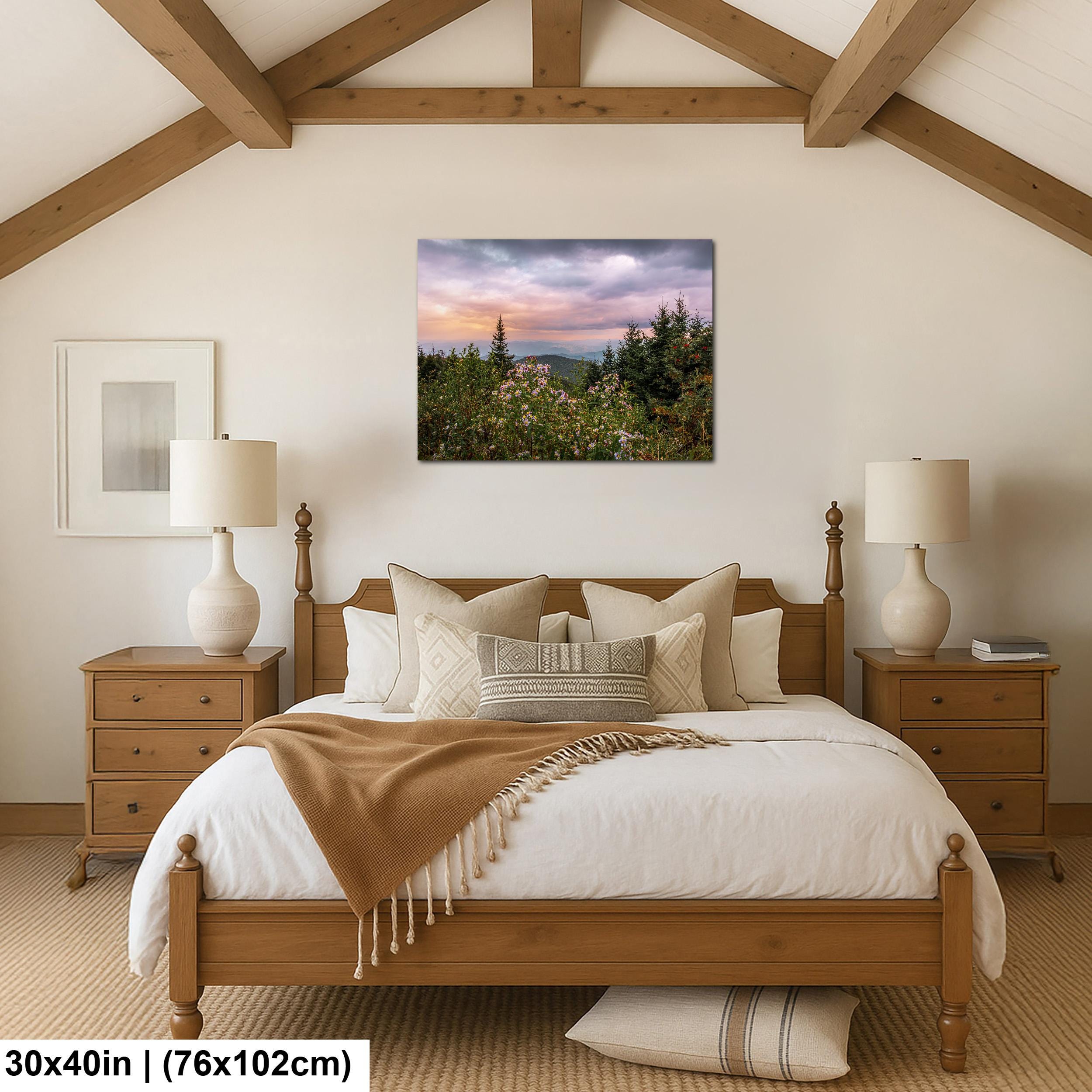 Mountain Wildflowers: Great Smoky Mountains Tennessee Photography Wall Art