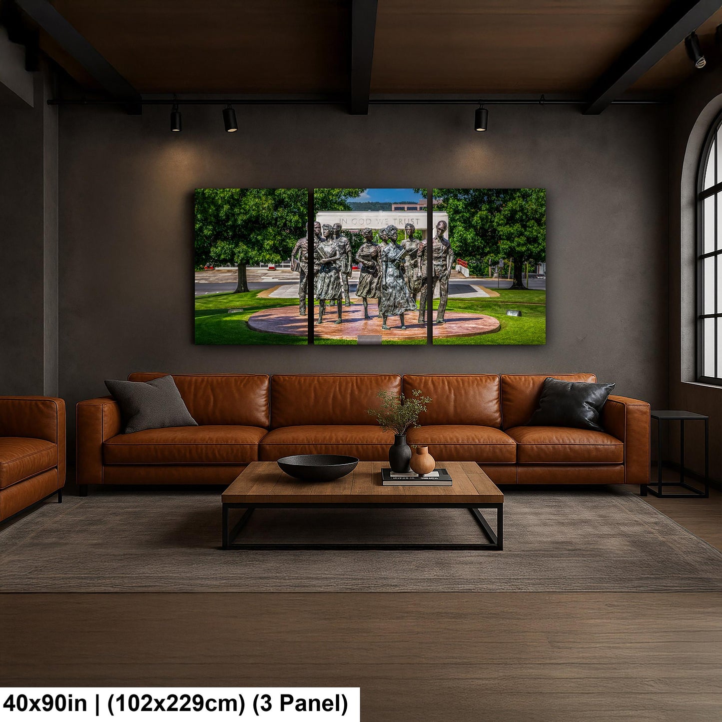 Little Rock Nine Memorial Print, Civil Rights Photography, Arkansas Wall Art