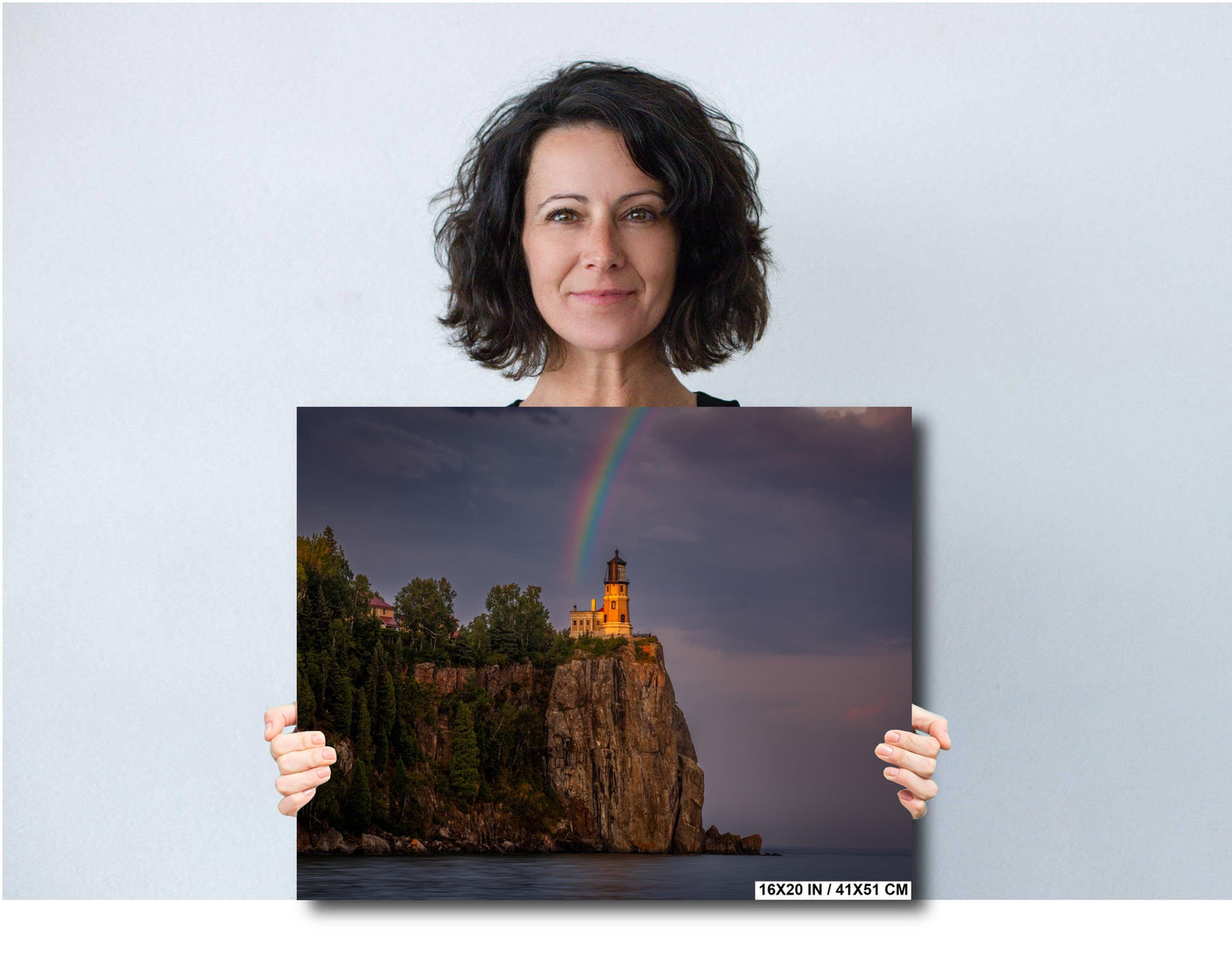 Split Rock Lighthouse Print - Minnesota Wall Art | Lake Superior Decor & Scenic Cliff Artwork