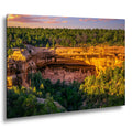 Cliff Palace Sunset at Mesa Verde National Park, Cortez Colorado Photography Print