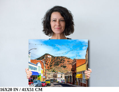 Bisbee Arizona Photography: Southwestern Historic Town Wall Art