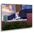 Target Center with Bullseye Dog Sign, Minneapolis Minnesota Arena Wall Art, Timberwolves Lynx Venue Photography Print