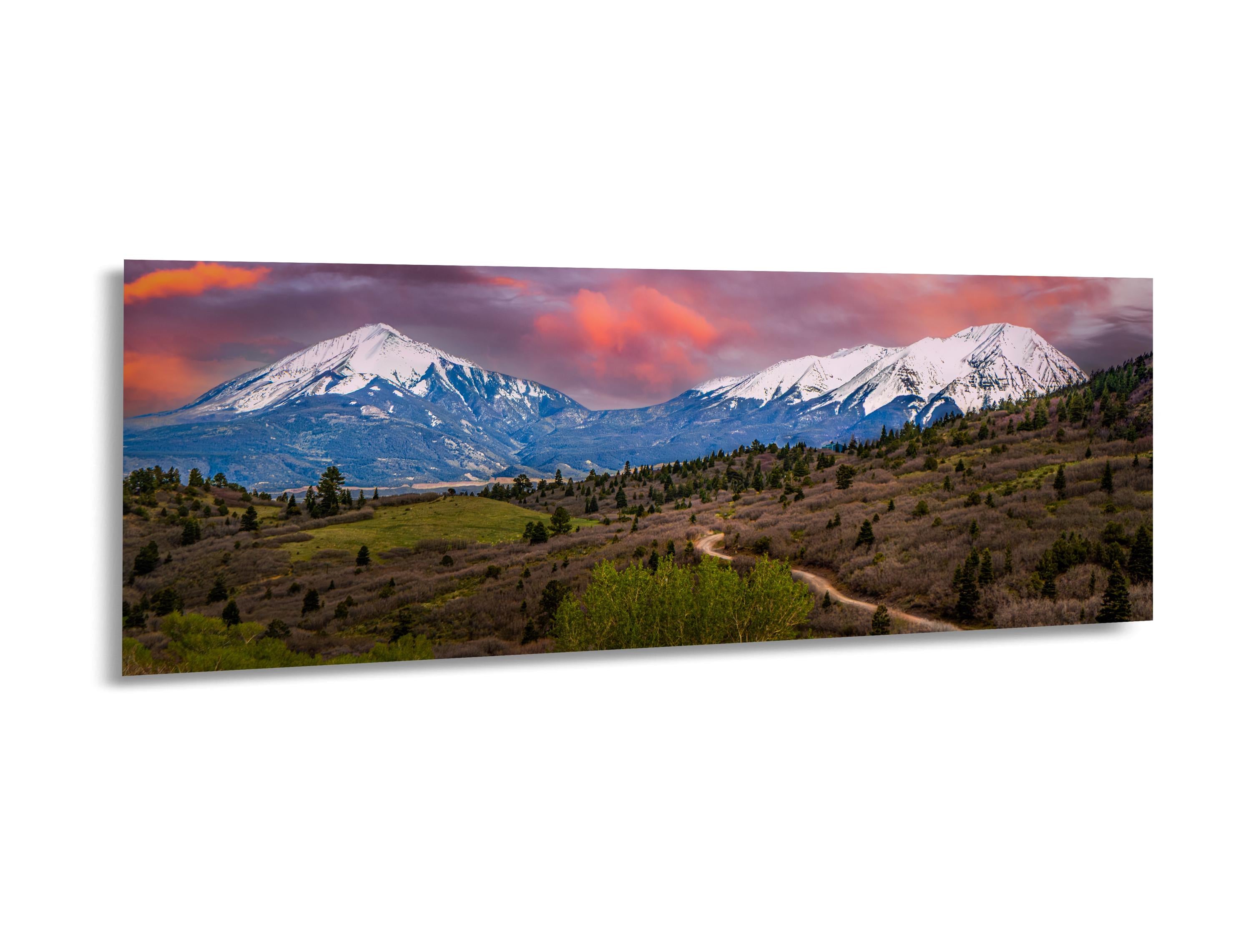 Snowy Peaks and Spring Tundra Great Sand Dunes National Park Colorado Photography Print, Sangre de Cristo Mountains