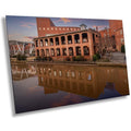 Old Town Greenville Riverfront: Wyche Pavilion and Flowing Reedy River Greenville, South Carolina Wall Art Print Aluminum/Metal/Canvas