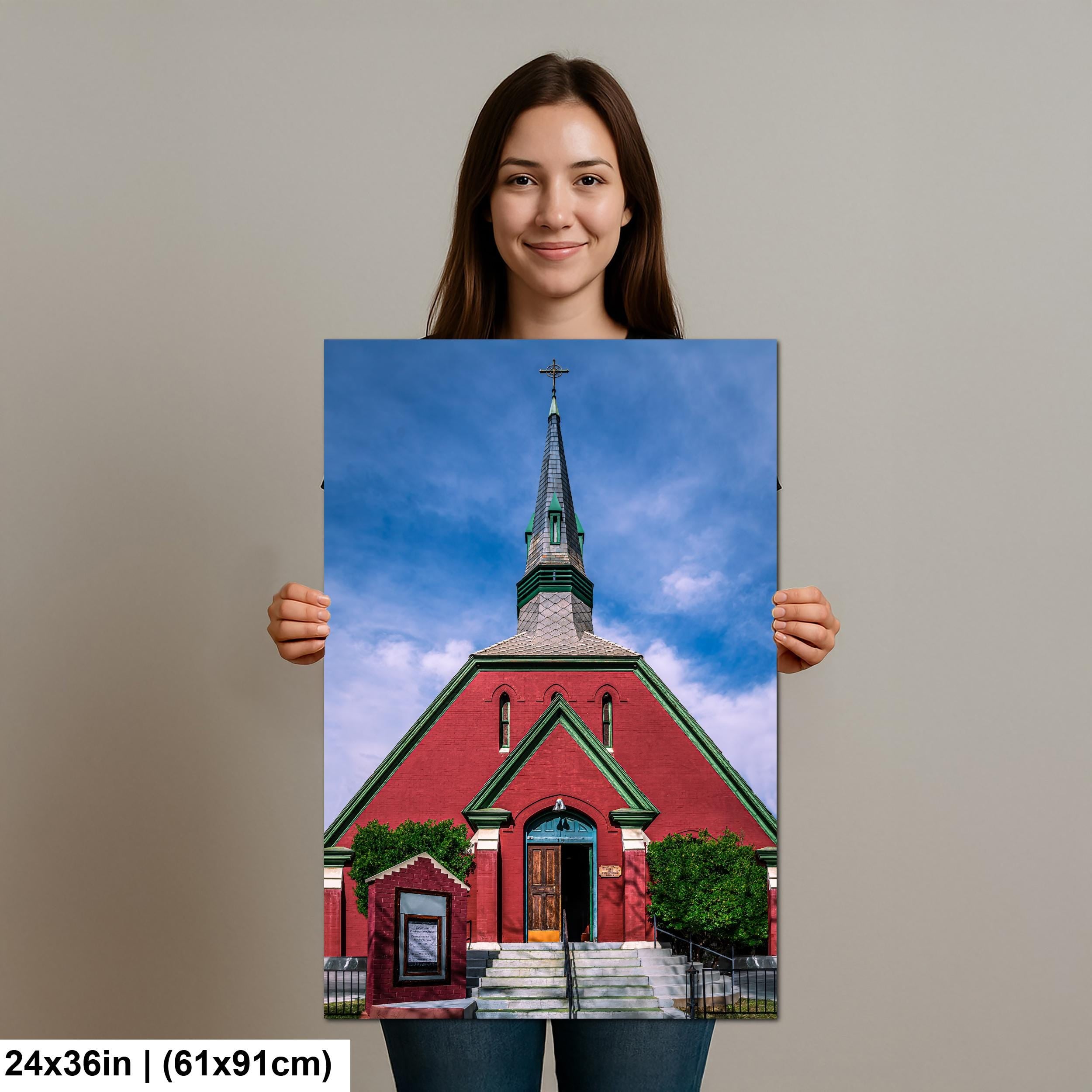 1903 Presbyterian Church Bisbee Arizona Historic District Photography Print