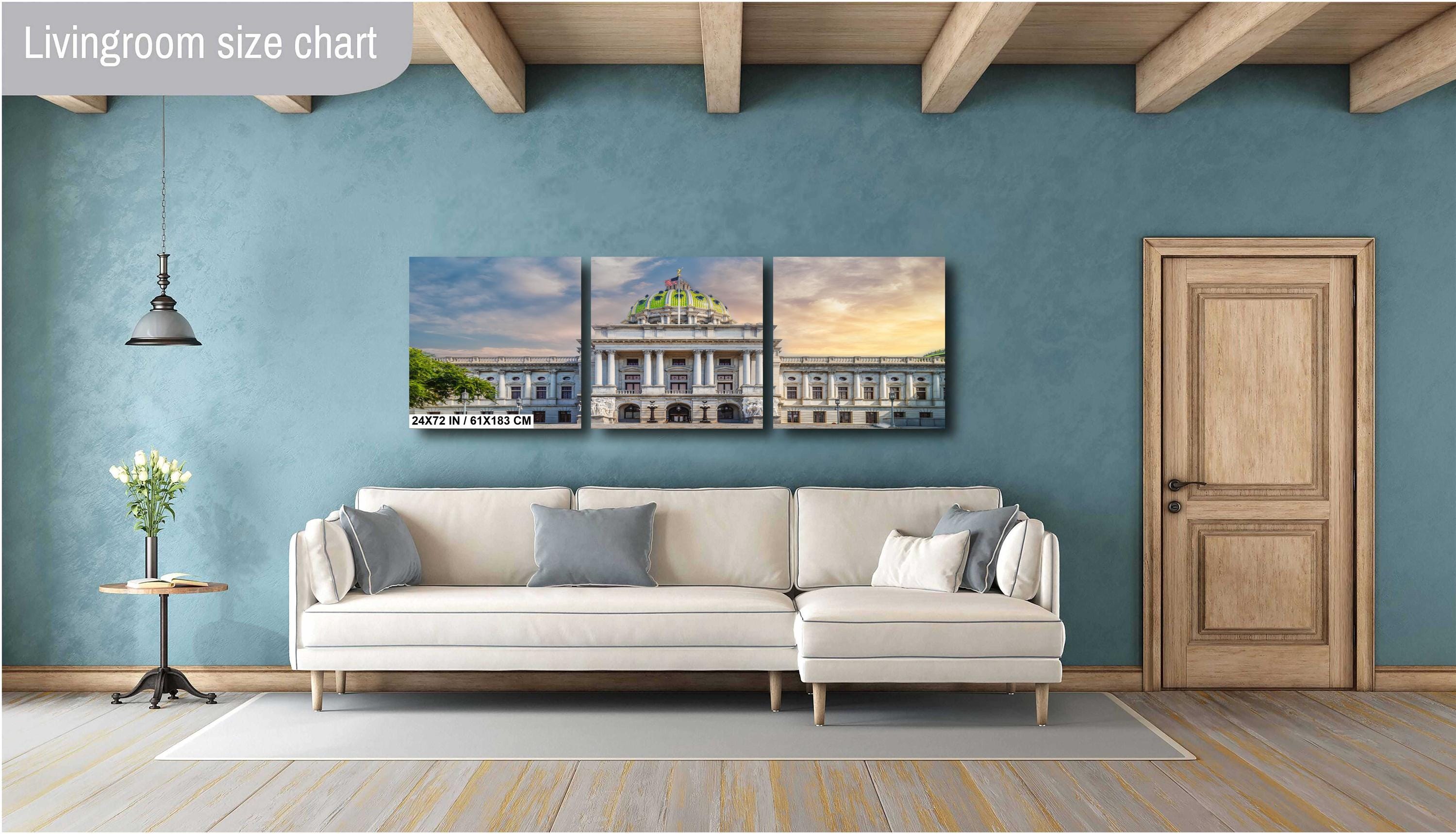 Pennsylvania State Capitol Building Print: Historic Harrisburg Architecture