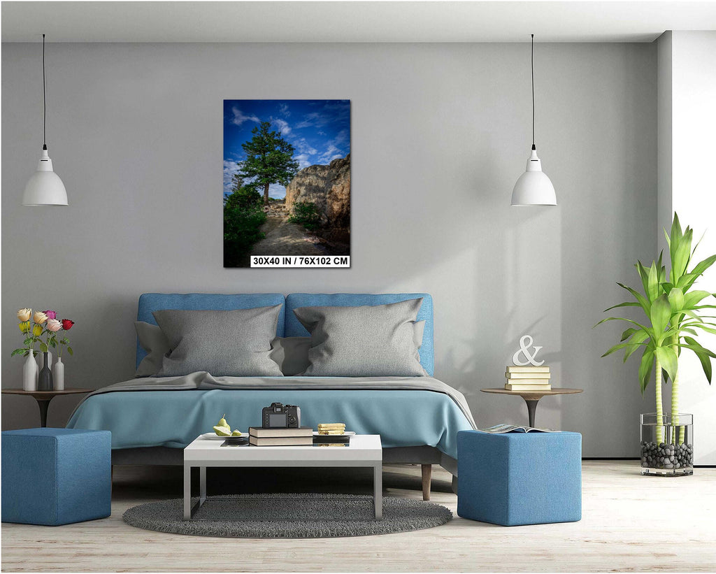 Black Canyon Stone Steps Print: Colorado Landscape Photography