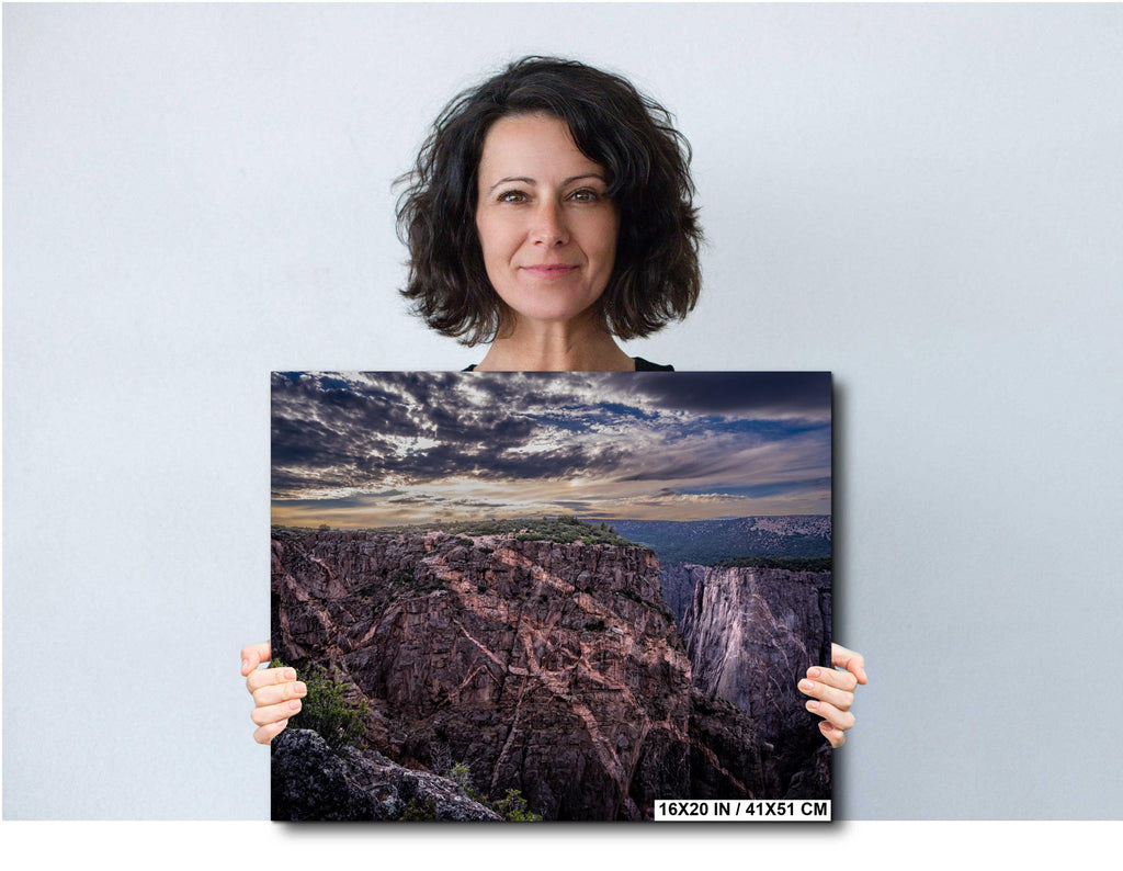 Black Canyon of the Gunnison Print: Colorado National Park Landscape Wall Art