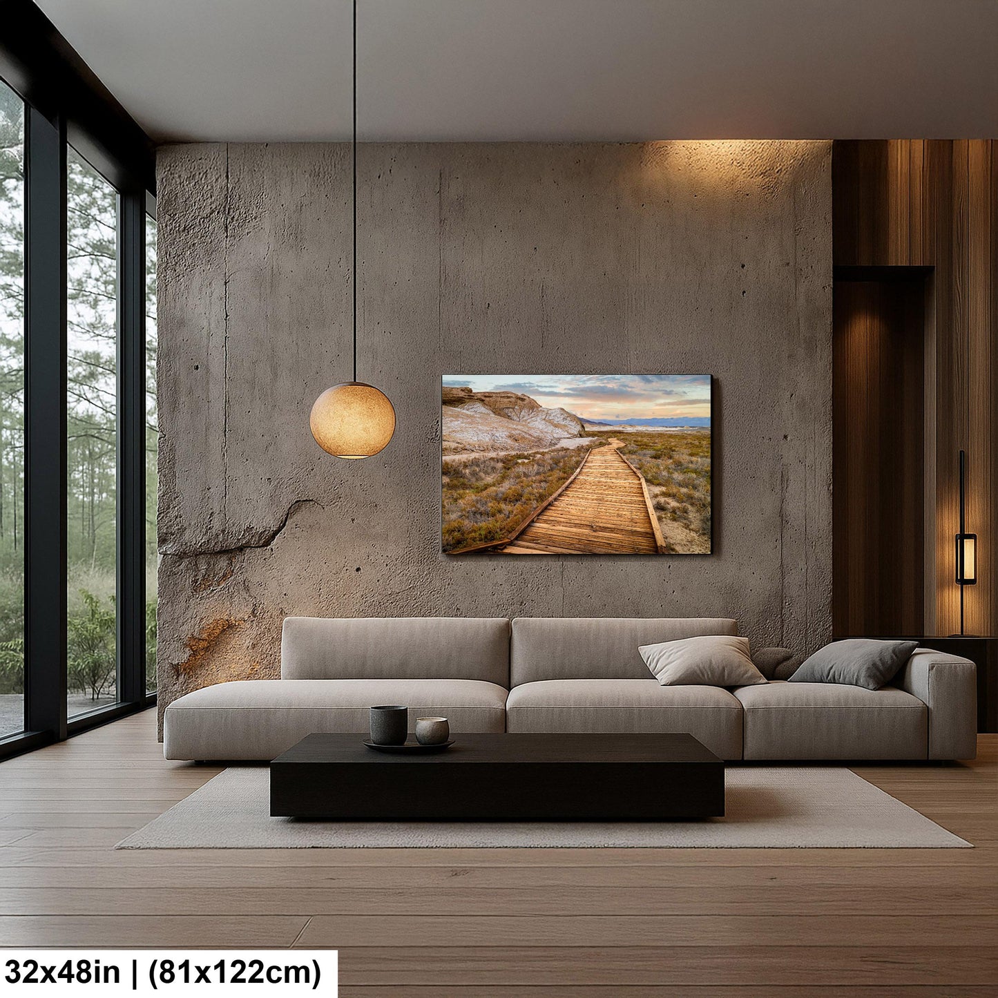 Artist Drive Boardwalk Death Valley National Park California Desert Landscape Photography Print
