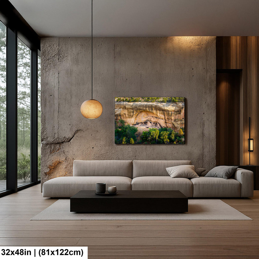 Ancient Cliff Ruins at Mesa Verde National Park, Cortez Colorado Photography Print
