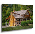 Mountain Homestead: Great Smoky Mountains NP Log Cabin Photography Wall Art