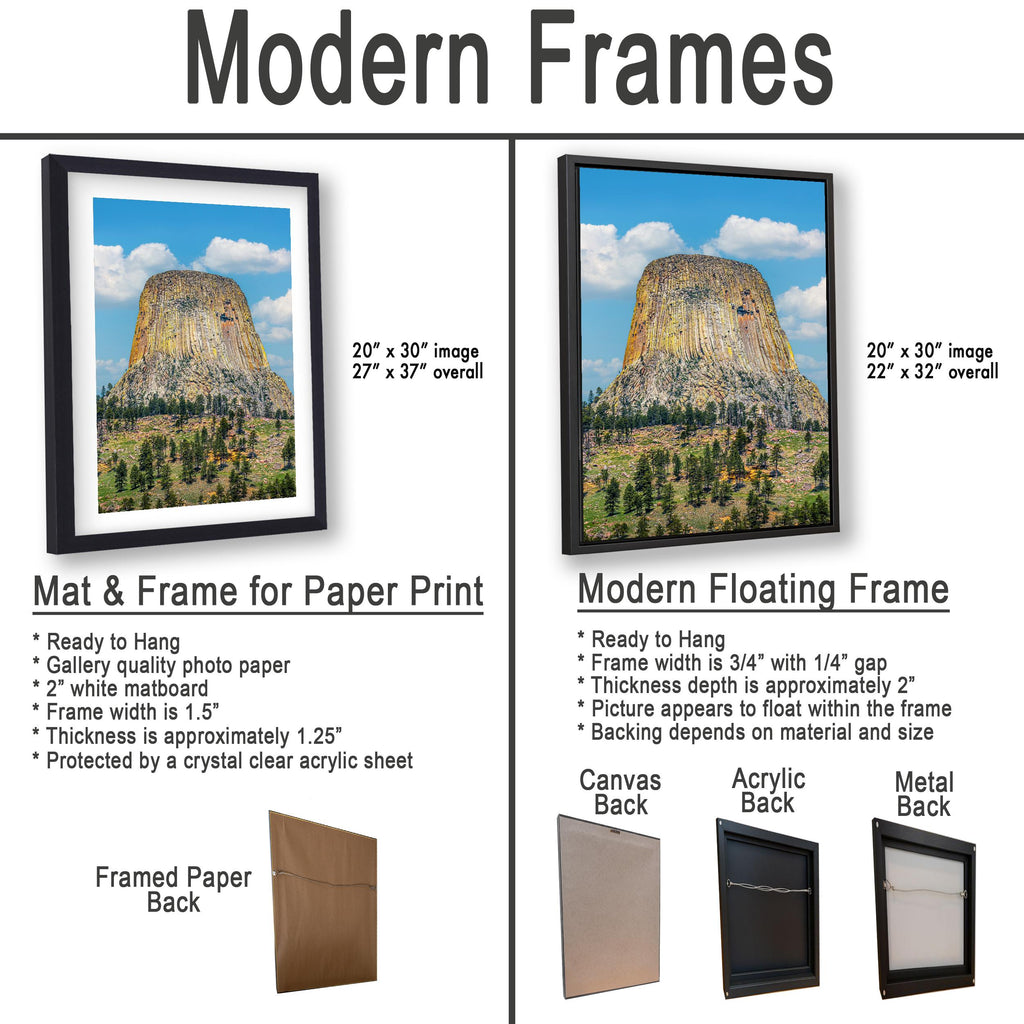 Monumental Ascent: Devils Tower Wyoming National Monument Photo Wall Art