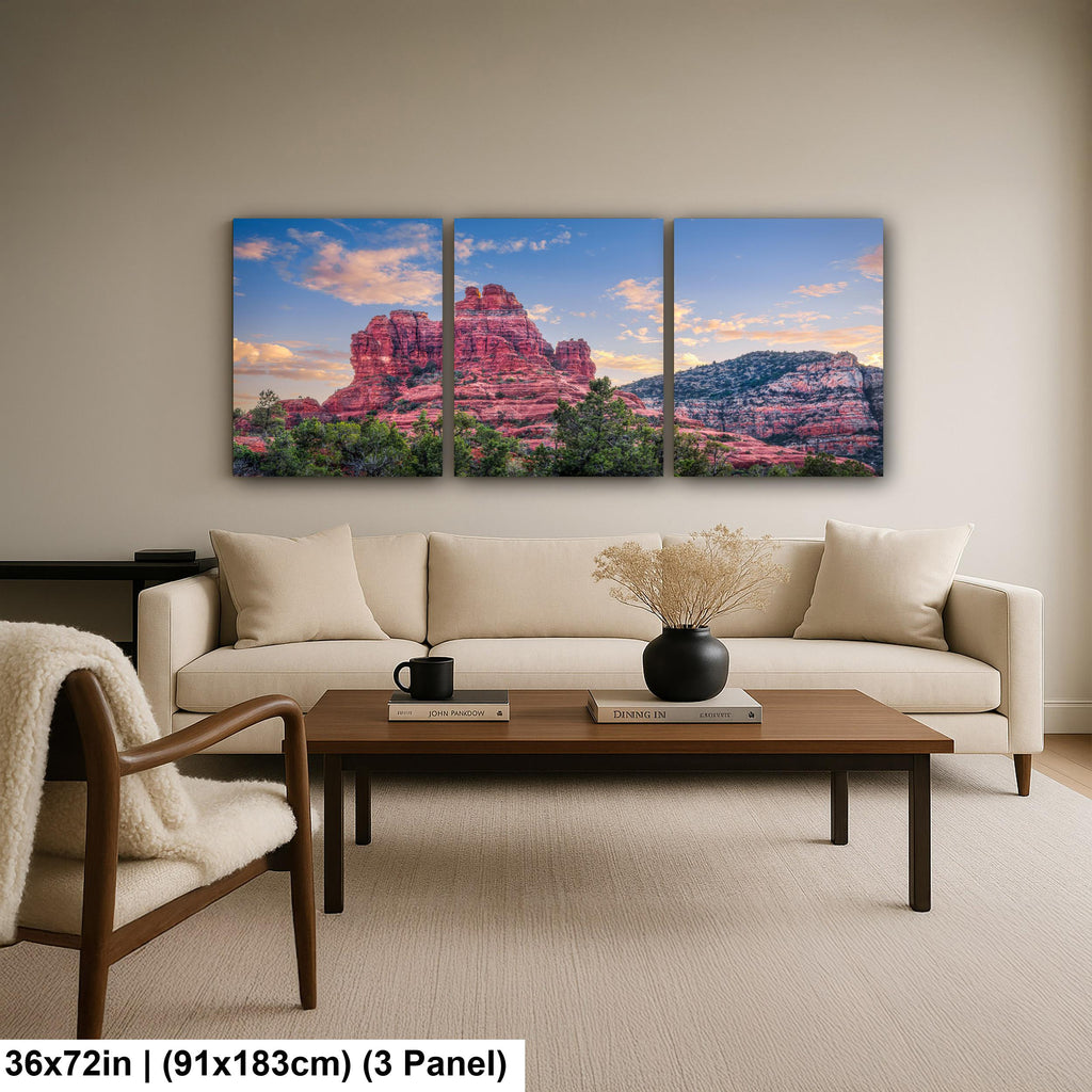 Sedona Bell Rock Hike Photography Print, Red Rock Landscape, Arizona Desert Wall Art, Southwest Home Decor