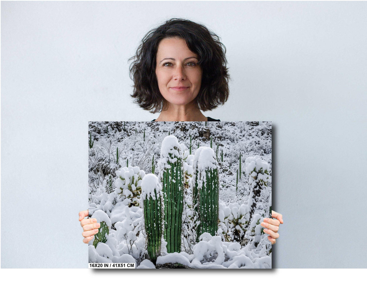 Saguaro Cactus Photography: Black and White Desert Minimalist Wall Art