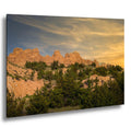 Badlands National Park Golden Rock Sunset Landscape Photography Wall Art