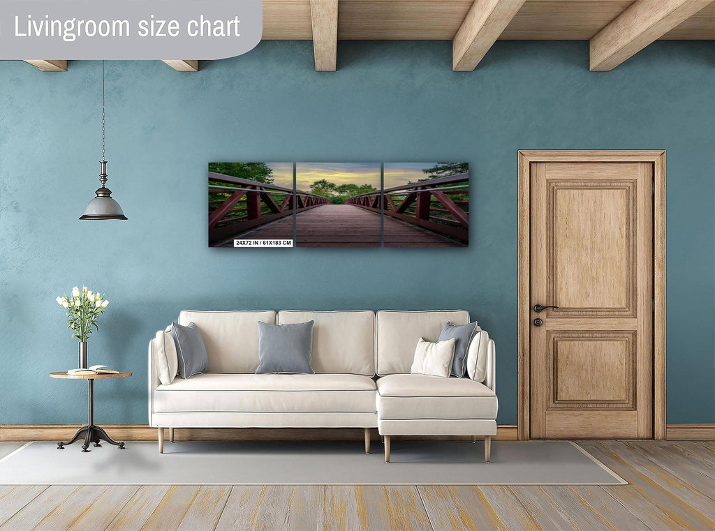 Gooseberry Falls Boardwalk Bridge: Minnesota State Park Photography Wall Art