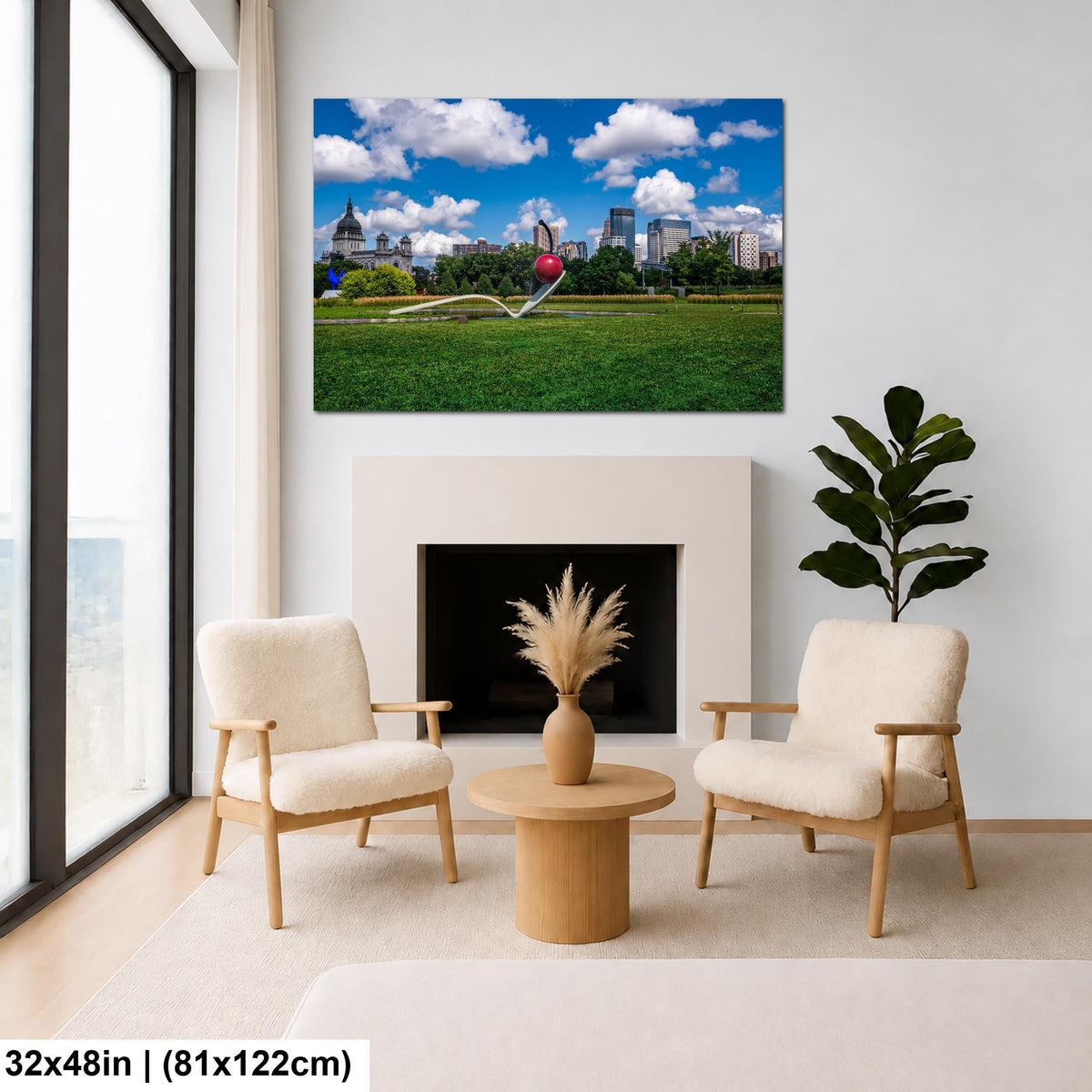 Twin Cities Icon: Spoonbridge Cherry Minneapolis Minnesota Photo Wall Art