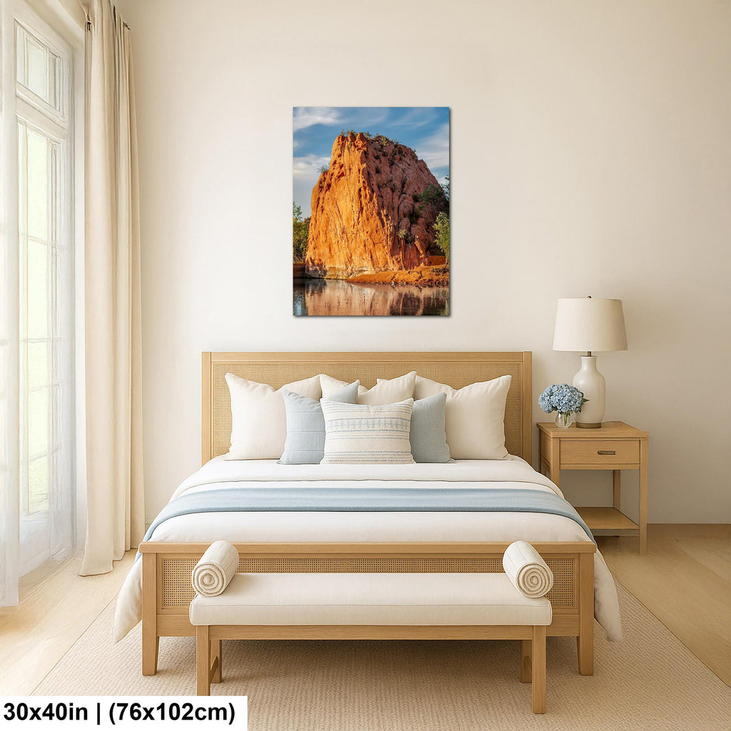 Stone Reflections: Red Rock Canyon Colorado Springs Photography Wall Art