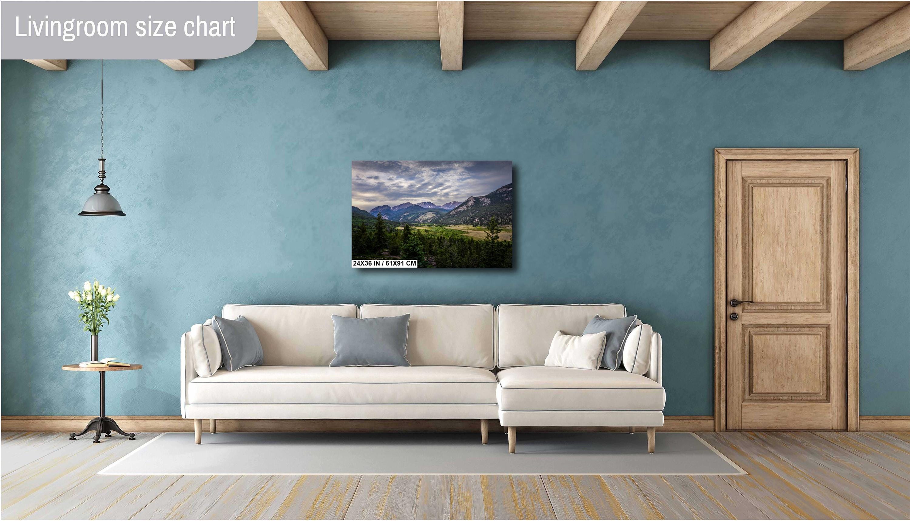 Rocky Mountain Colorado Print: Highlands Landscape Photography Wall Art