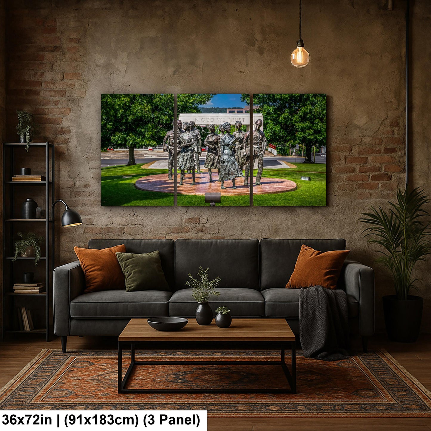 Little Rock Nine Memorial Print, Civil Rights Photography, Arkansas Wall Art